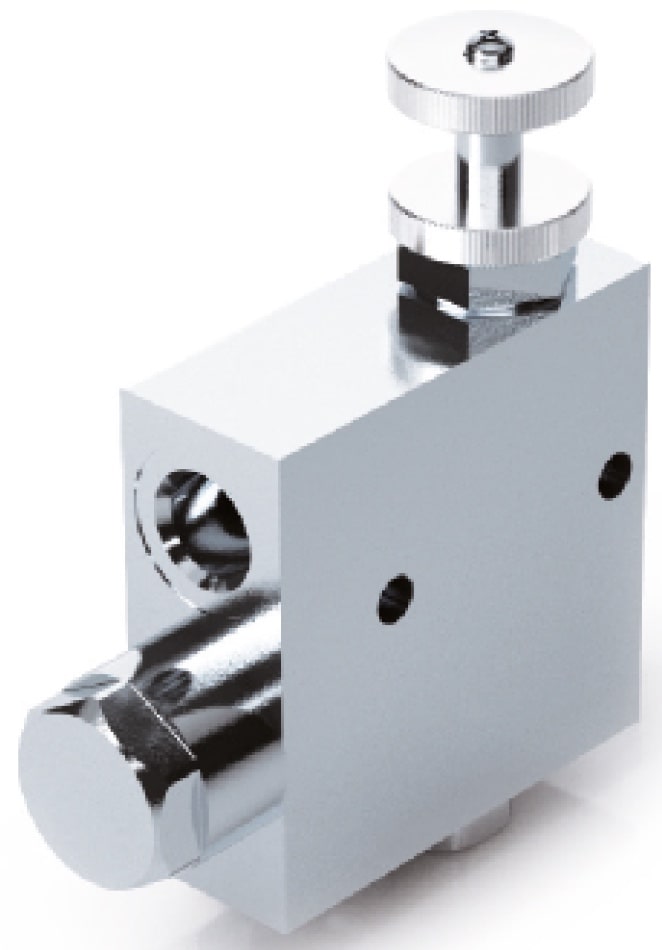 3 Way Flow Priority Valve With Reverse Check Valves