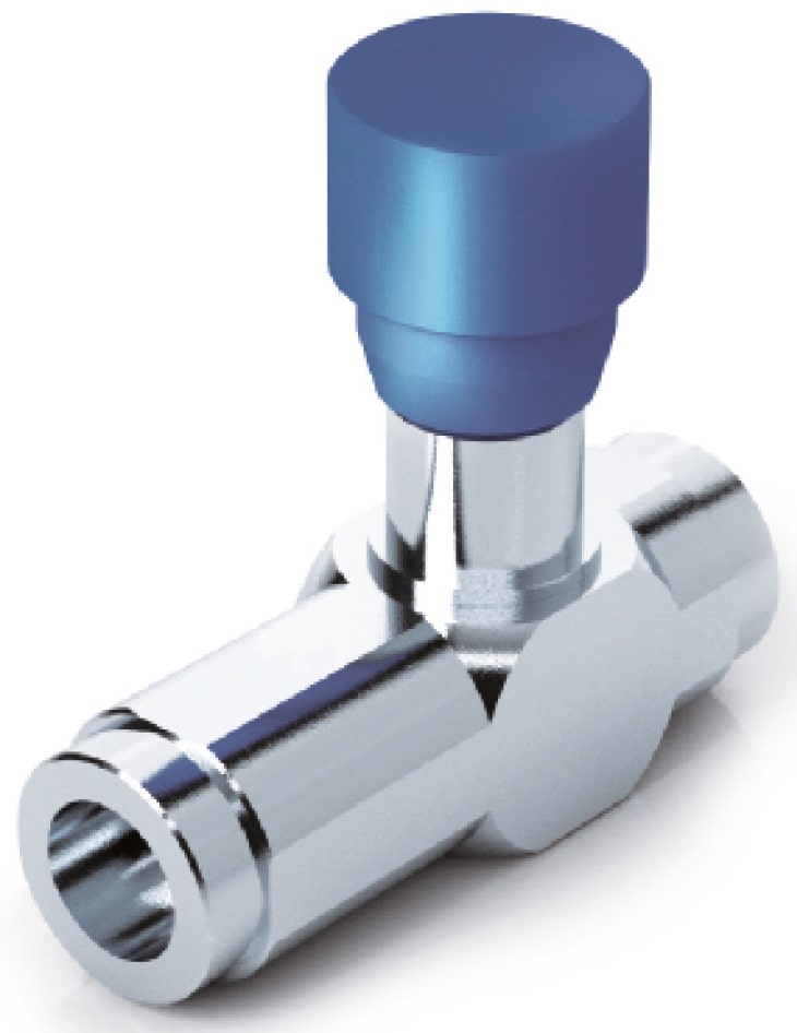 90° Flow Regulator Valves